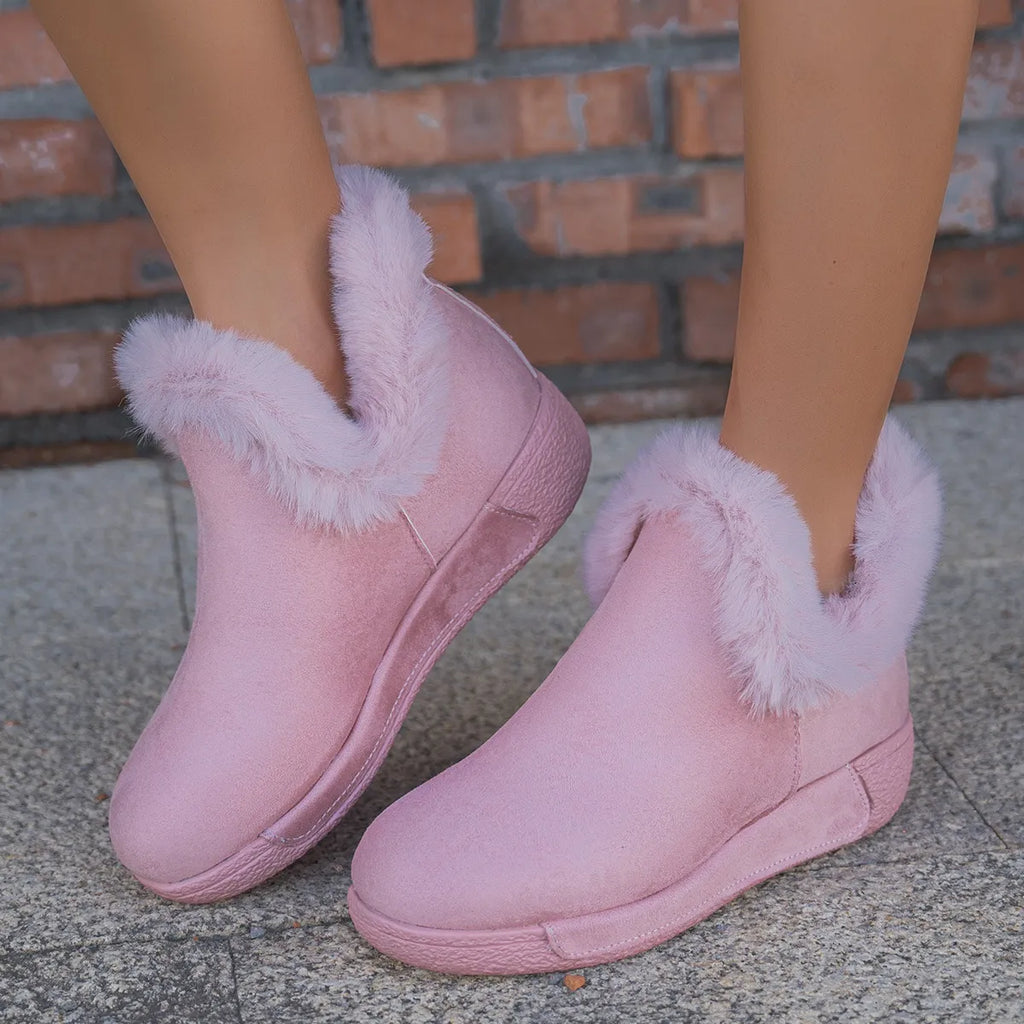 Women's Winter Slip-On Lining Boots