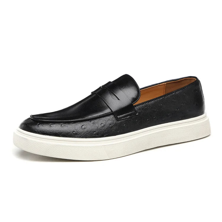 Men's Leather Casual Loafers