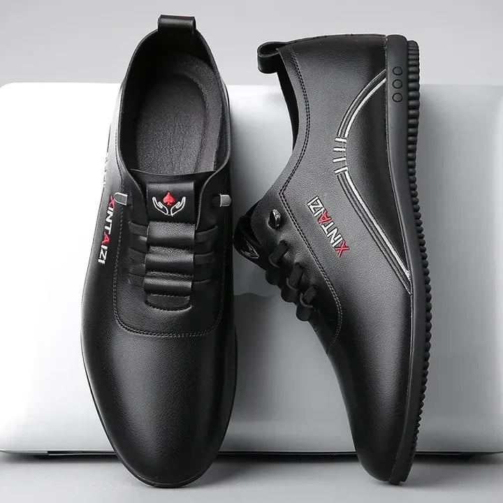 Men's Lightweight Lace-Up No-Tie Shoes