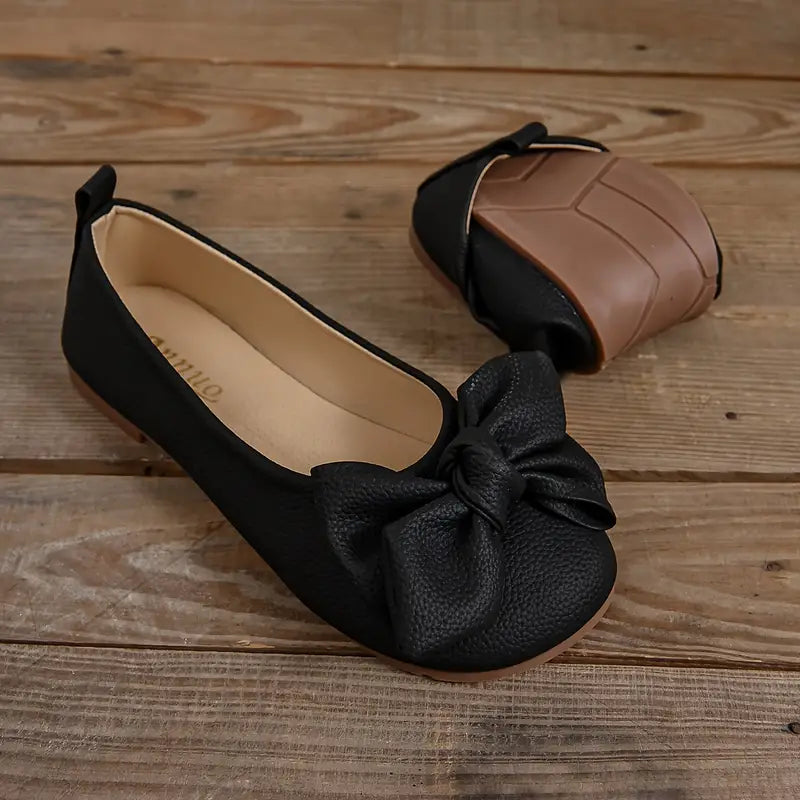 Bowknot Slip-On Flats