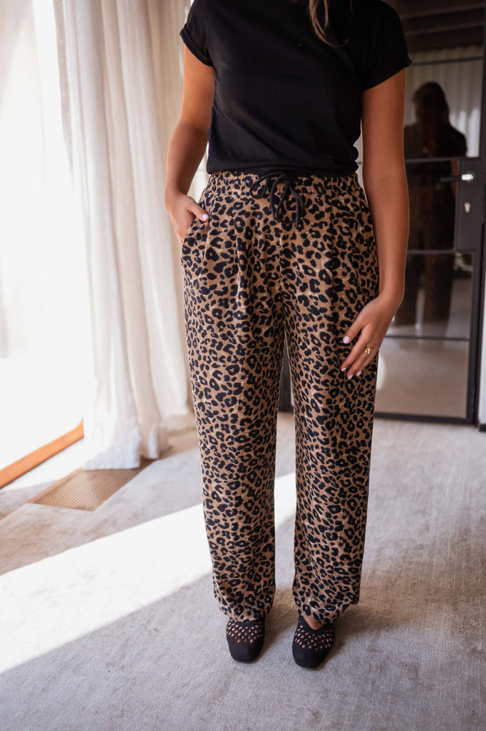 Leopard Sweatpants