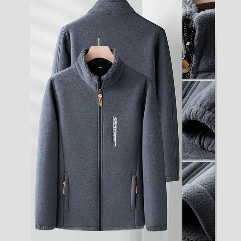 Double-sided Artificial Fleece Lining Jacket