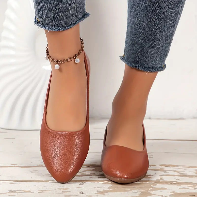 Women's Pointed Toe Slip-Ons