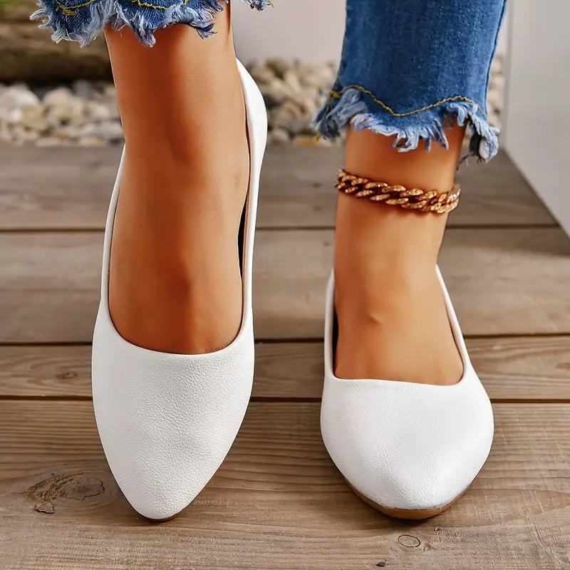 Women's Pointed Toe Slip-Ons