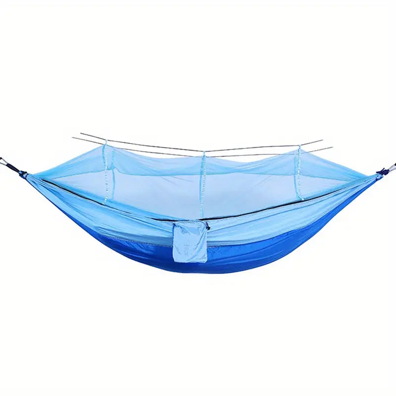 Anti-Rollover Hammock with Mosquito Net