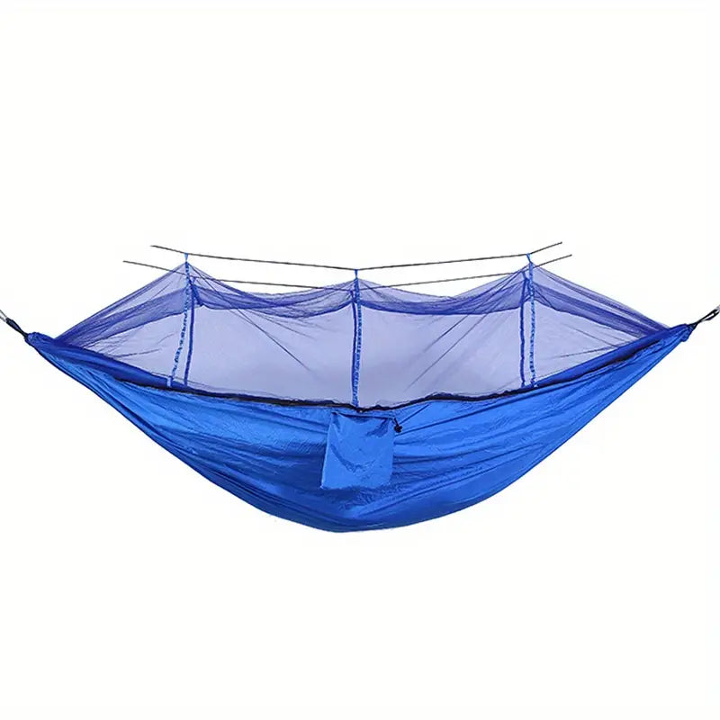 Anti-Rollover Hammock with Mosquito Net