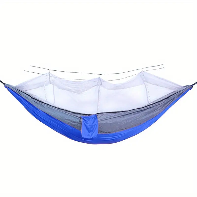 Anti-Rollover Hammock with Mosquito Net