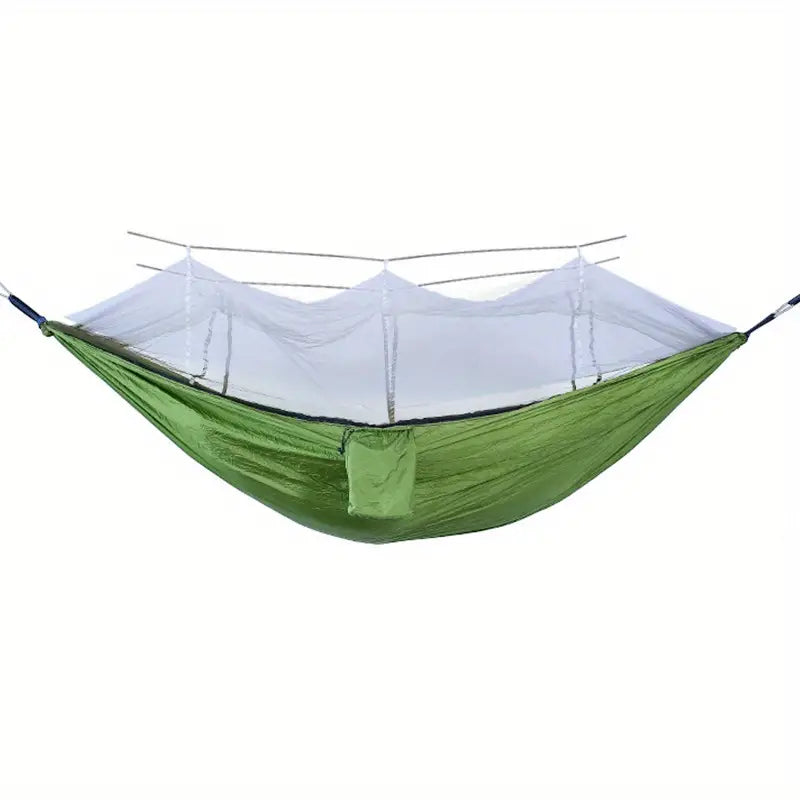 Anti-Rollover Hammock with Mosquito Net