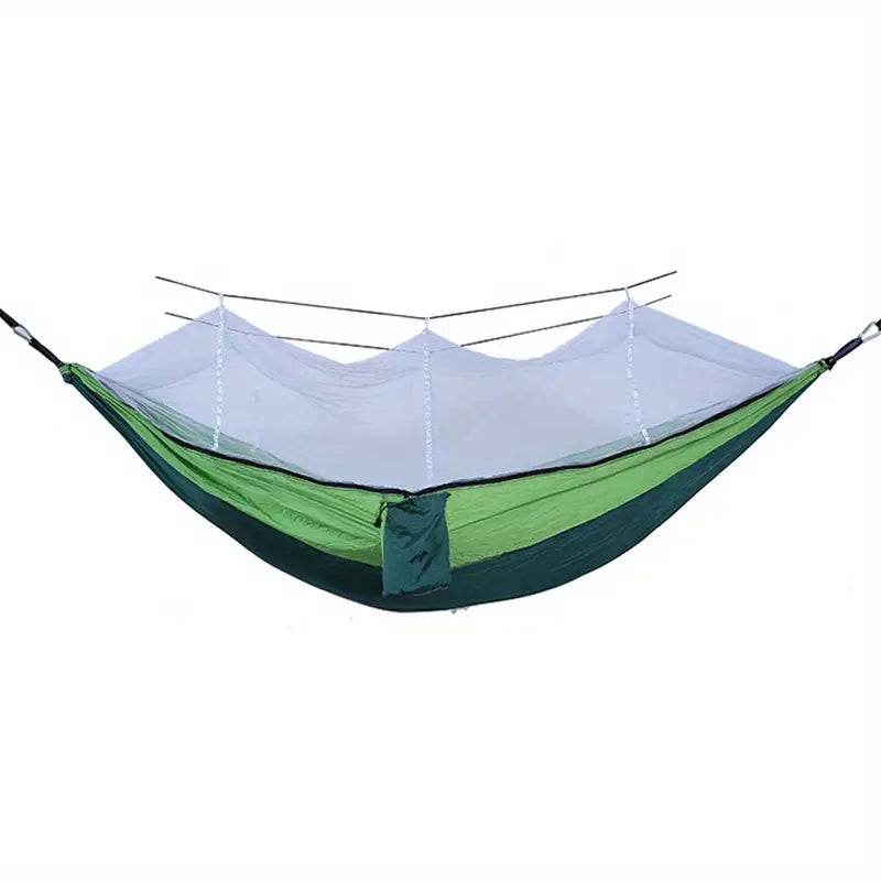 Anti-Rollover Hammock with Mosquito Net