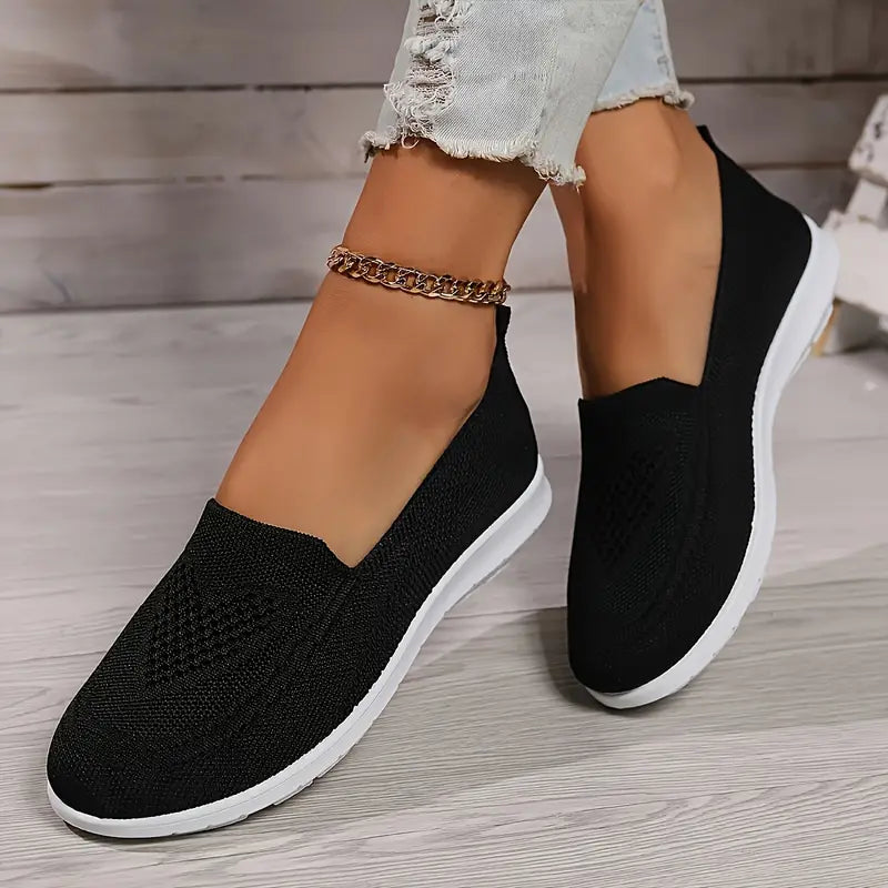 Women's Knit Slip-On Sneakers