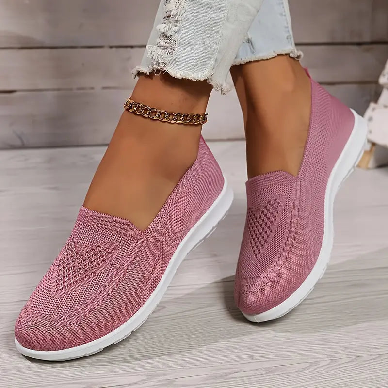 Women's Knit Slip-On Sneakers