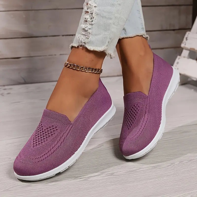 Women's Knit Slip-On Sneakers