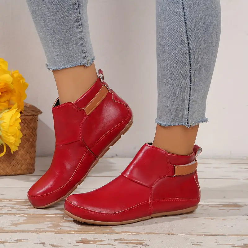 Women's Trendy Slip-On Platform Boots