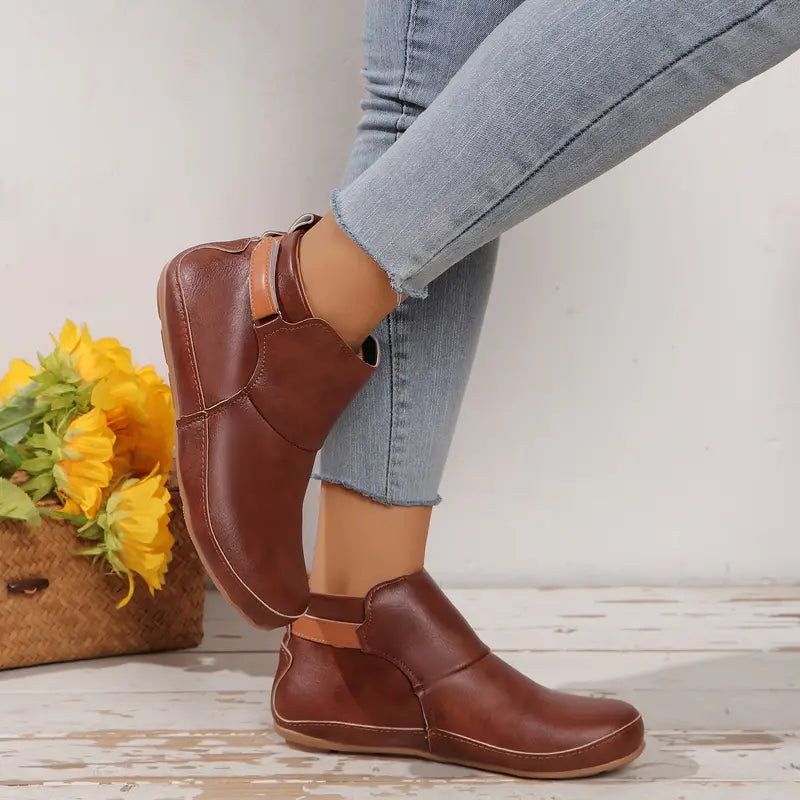 Women's Trendy Slip-On Platform Boots