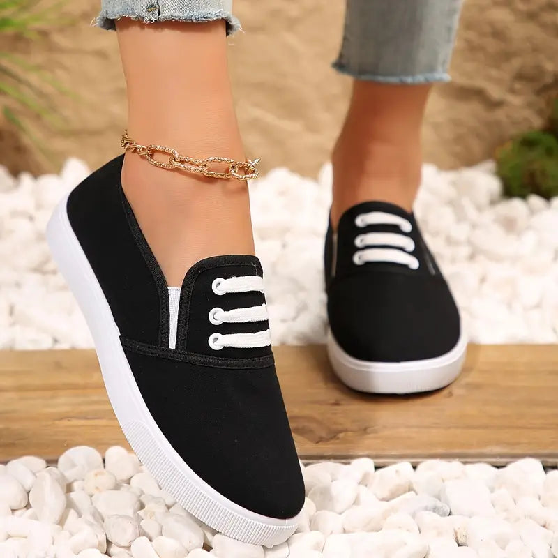 Women's Minimalist Slip-On Sneakers