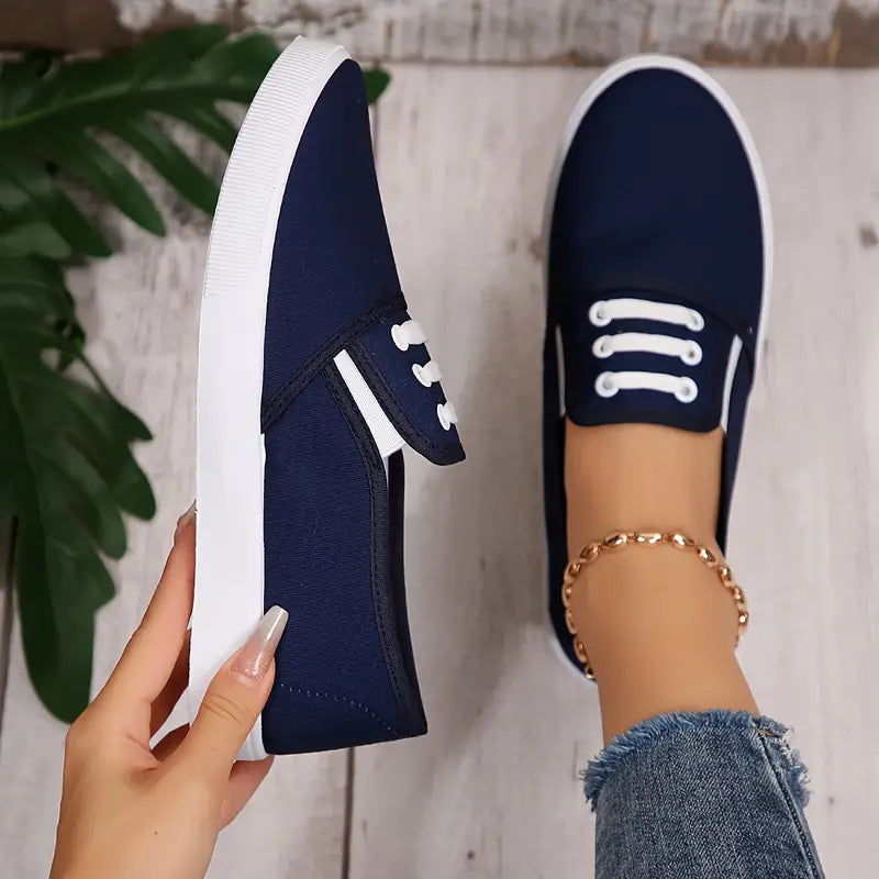 Women's Minimalist Slip-On Sneakers