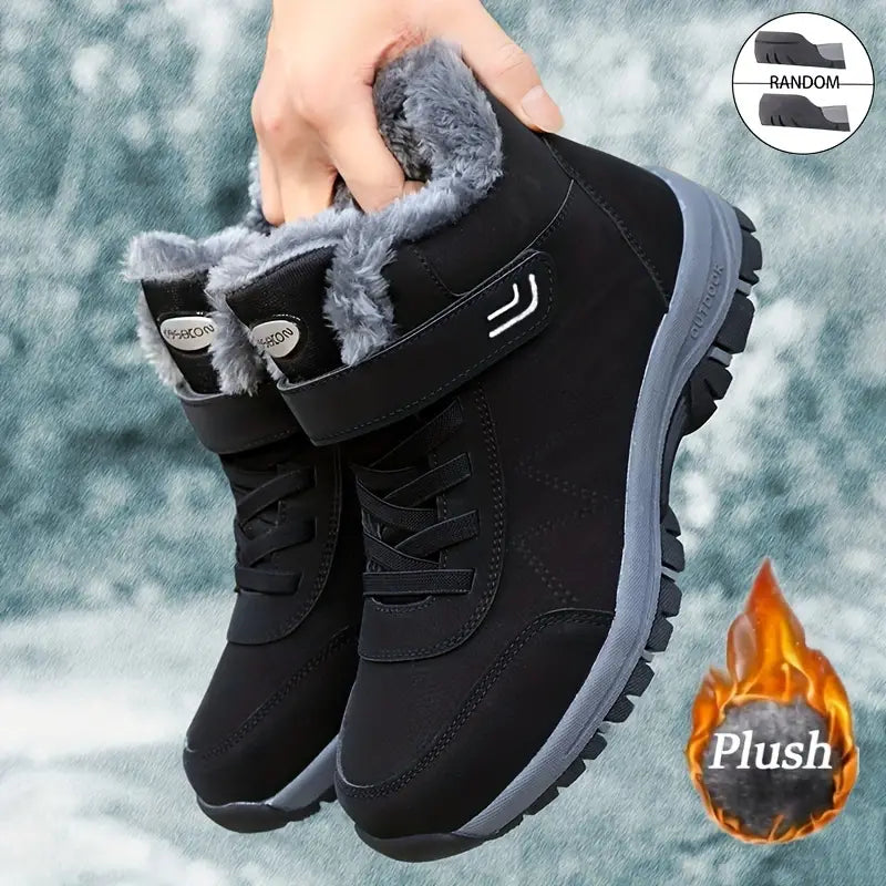 Fluffy Platform Winter Boots