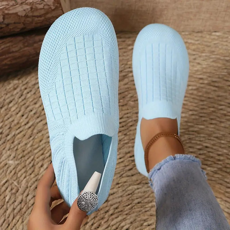 Women's Breathable Knit Flats