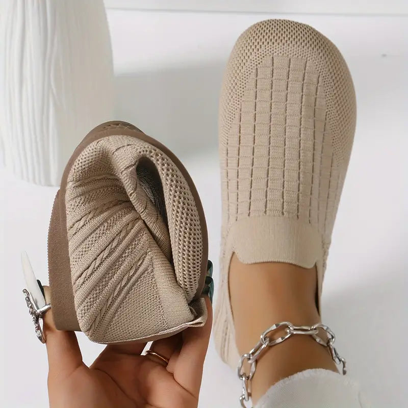 Women's Breathable Knit Flats