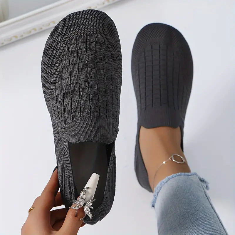 Women's Breathable Knit Flats