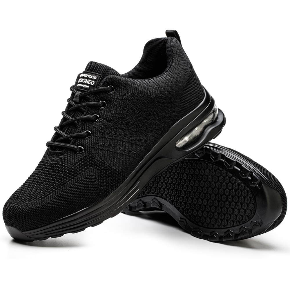 Black Safety Work Shoes