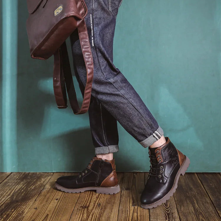 Men’s High-Quality Leather Boots
