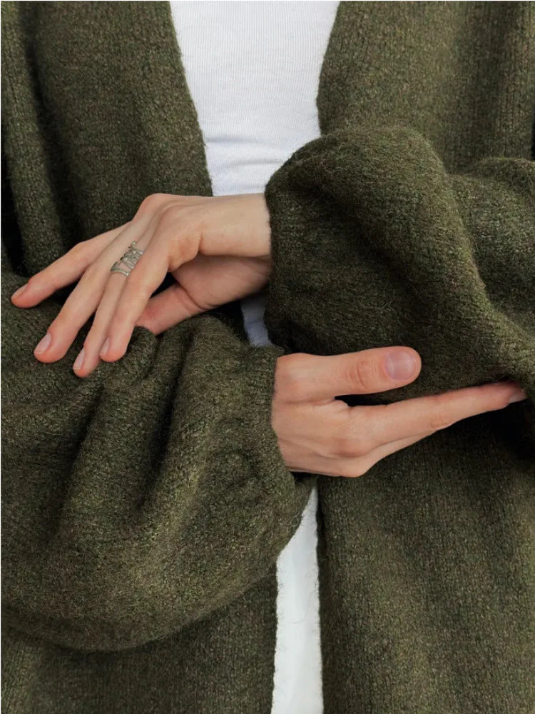 Women's Causal Knit Cardigan Coat