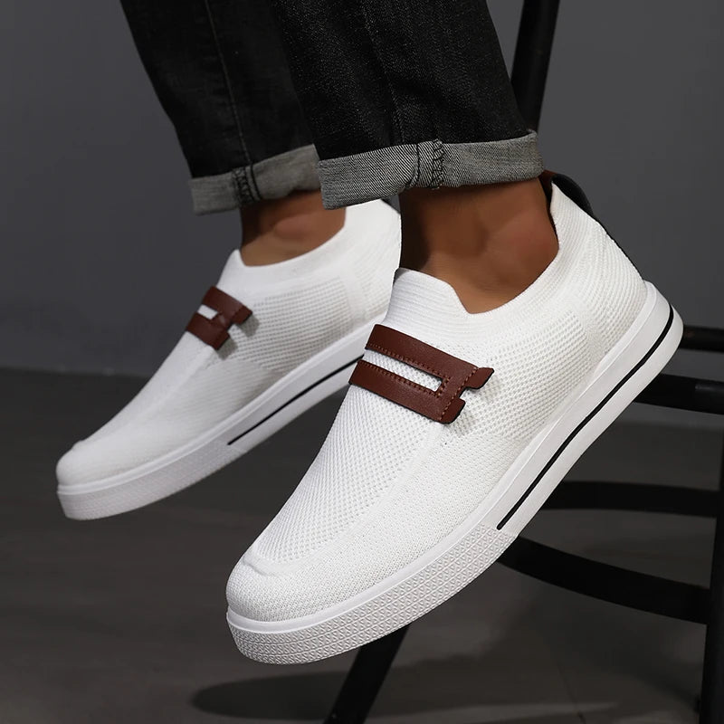 Mesh Slip-On Sneakers For Men