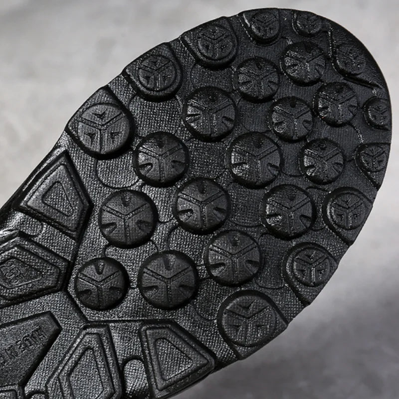 Men’s Handmade Retro Leather Loafers