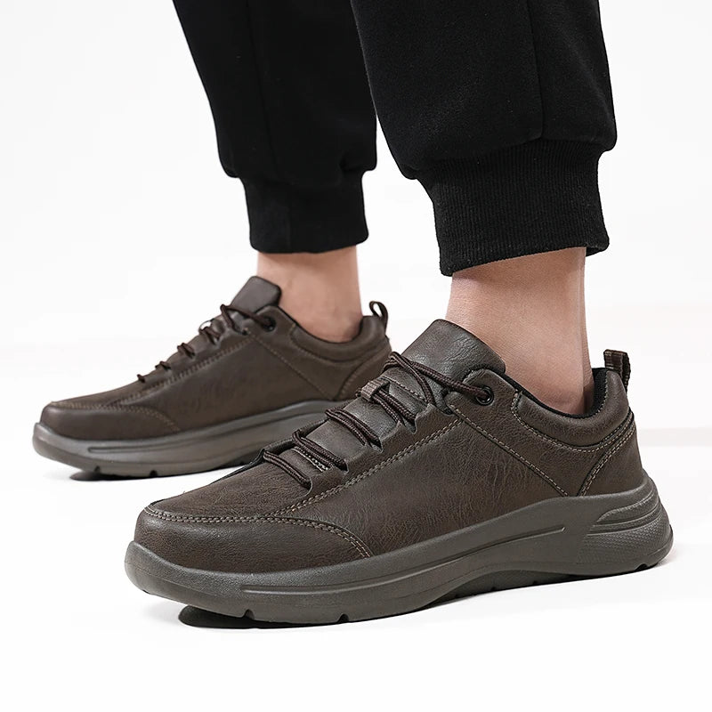 Men’s Waterproof Chunky Lace-Up Trainers