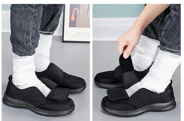 Orthopaedics Extra-Wide Feet Swollen Walking Shoes