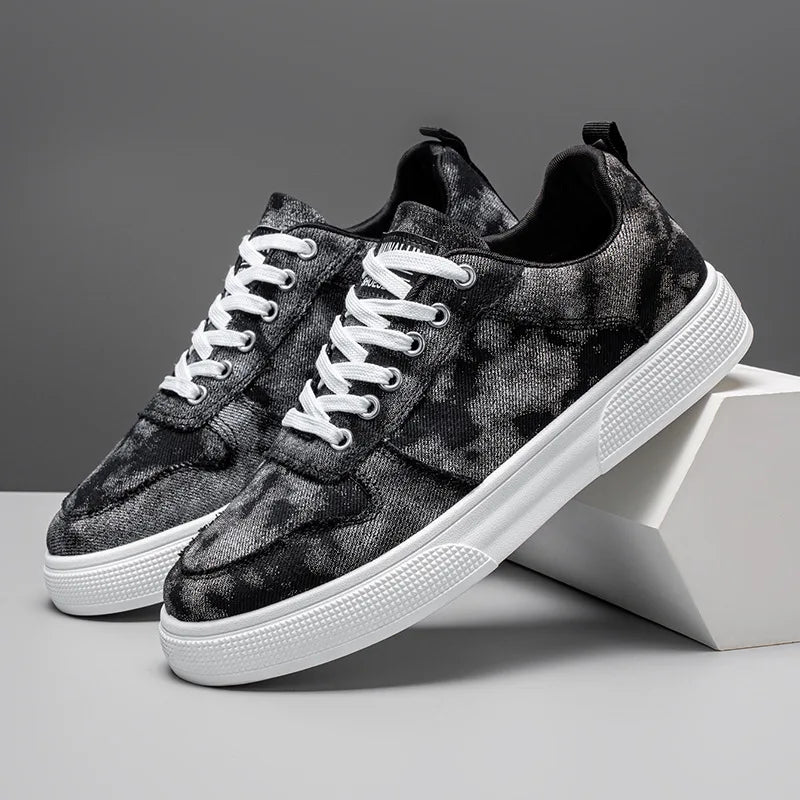 Smokewash Denim Trainers
