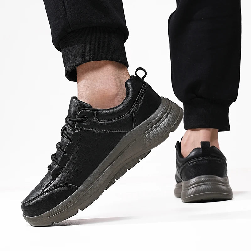 Men’s Waterproof Chunky Lace-Up Trainers