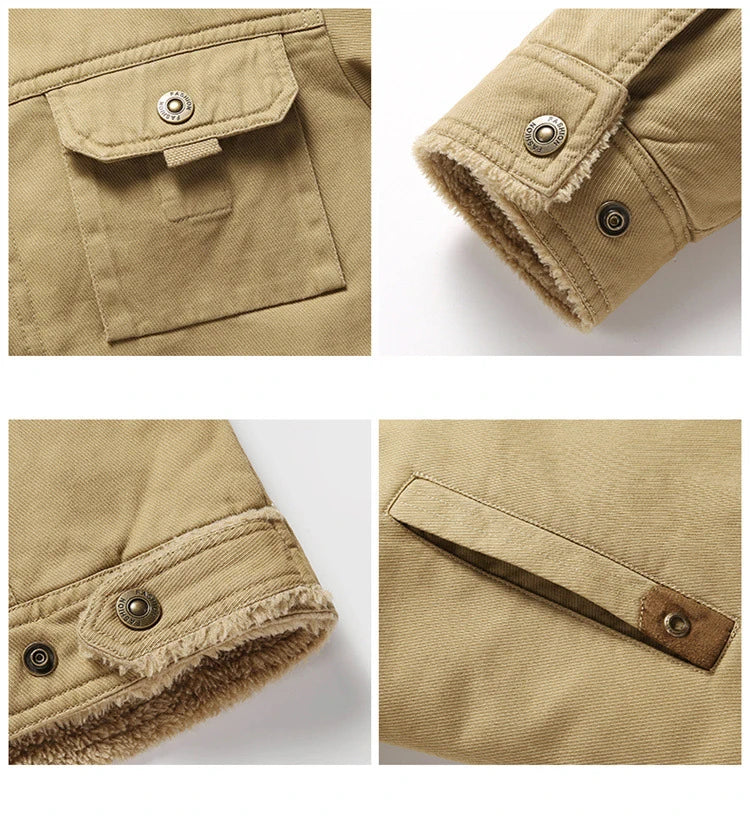 Casual Fleece Thermal Jacket For Men