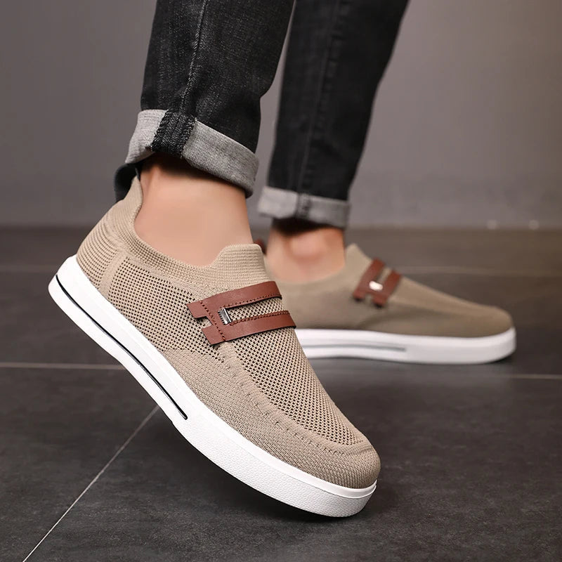 Mesh Slip-On Sneakers For Men