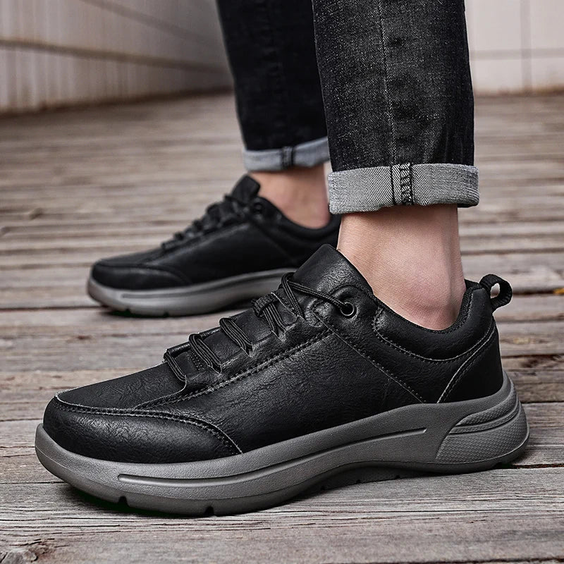 Men’s Waterproof Chunky Lace-Up Trainers