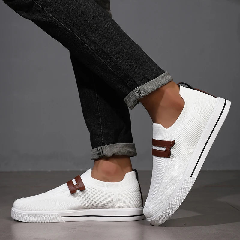 Mesh Slip-On Sneakers For Men