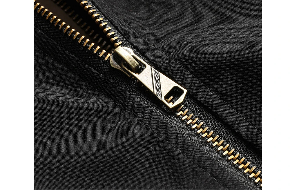 Men's Sylvain Hooded Air Force Jacket With Zipper