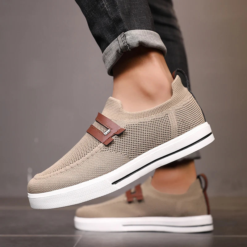 Mesh Slip-On Sneakers For Men