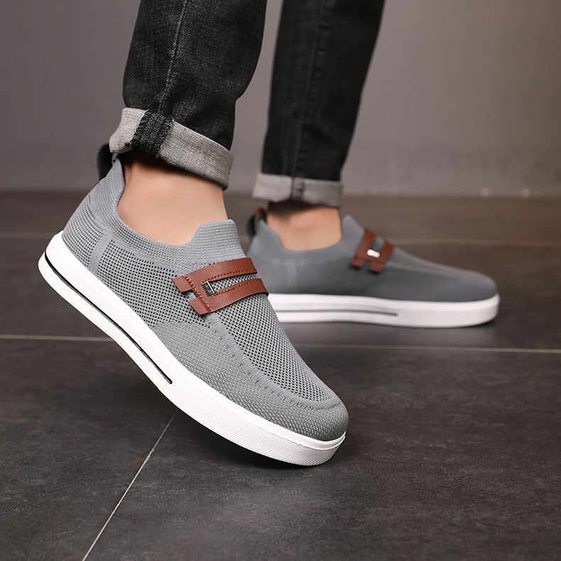 Mesh Slip-On Sneakers For Men