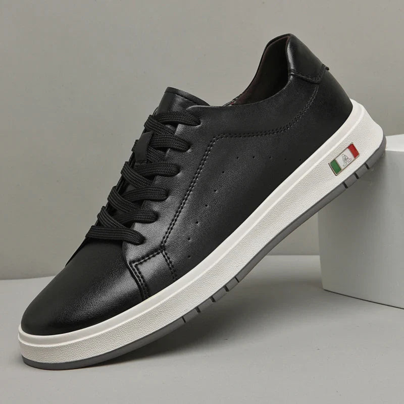 👞 Men’s Italian Full-Grain Leather Loafers