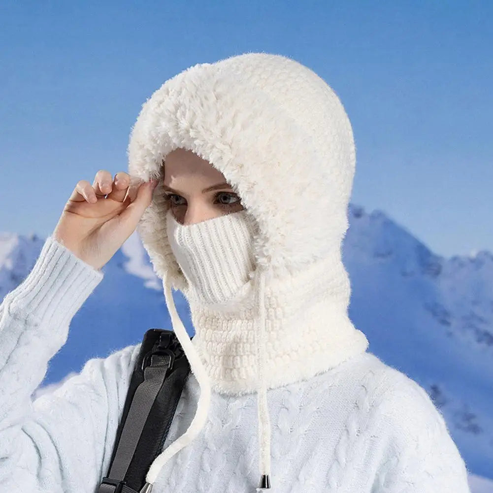 Women’s Fleece-Lined Thermal Knit 3-in-1 Hood