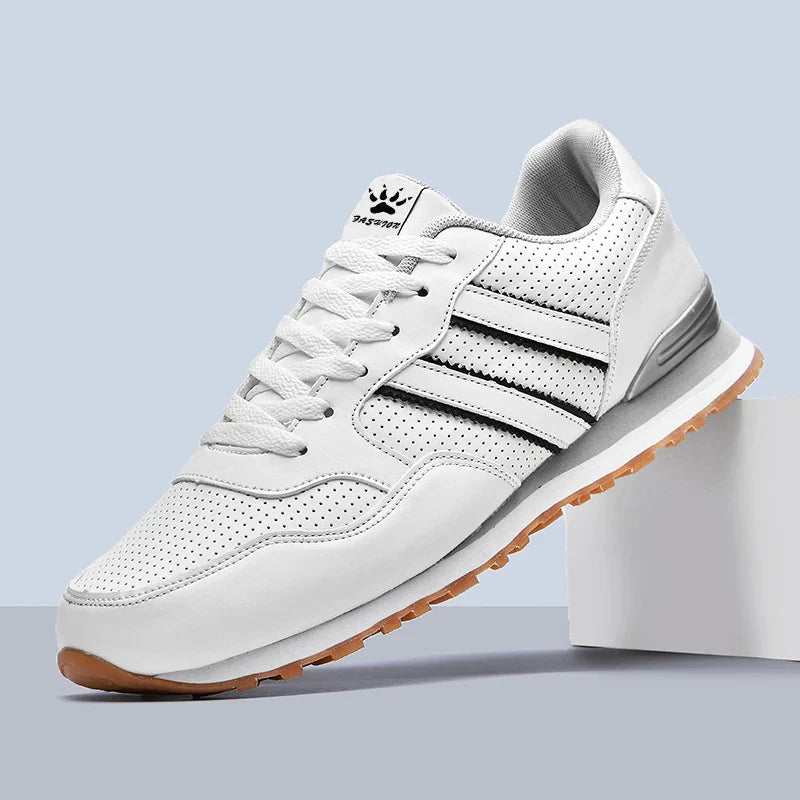 Classic Striped Sneakers – Cushioned Comfort, Vintage Vibes