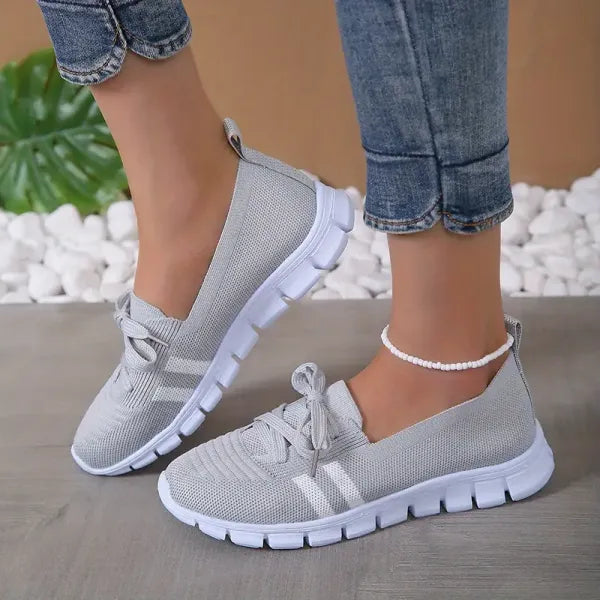 Women's Comfy Knitted Low Top Walking Shoes