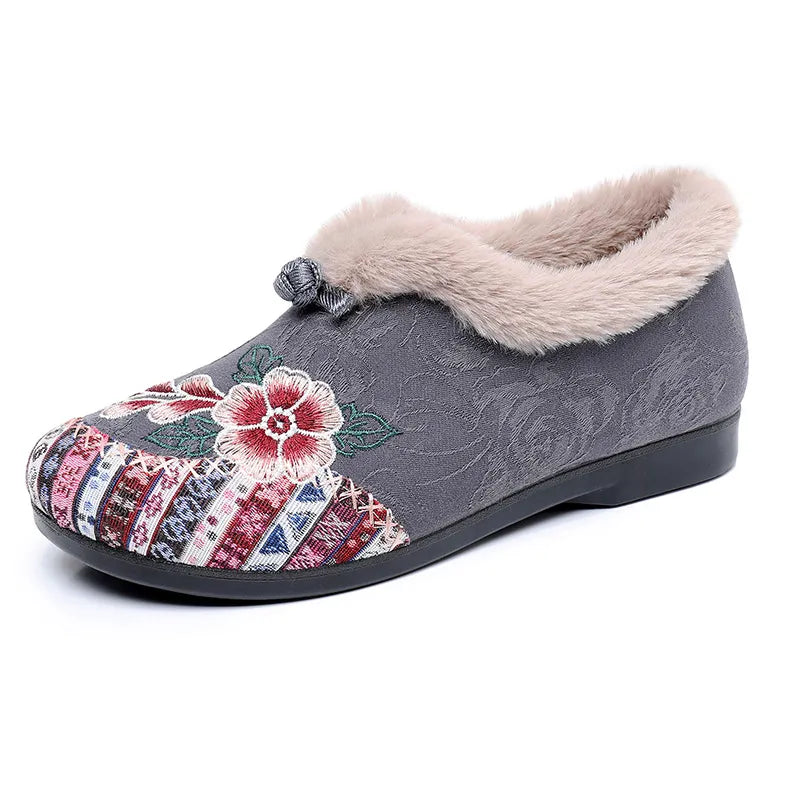 Women’s Floral Comfort Winter Shoes