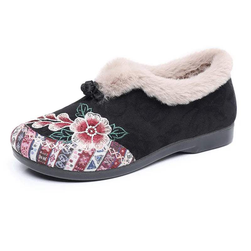 Women’s Floral Comfort Winter Shoes