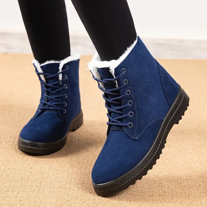 Cozy Thermal Women's Plush Lined Ankle Boots