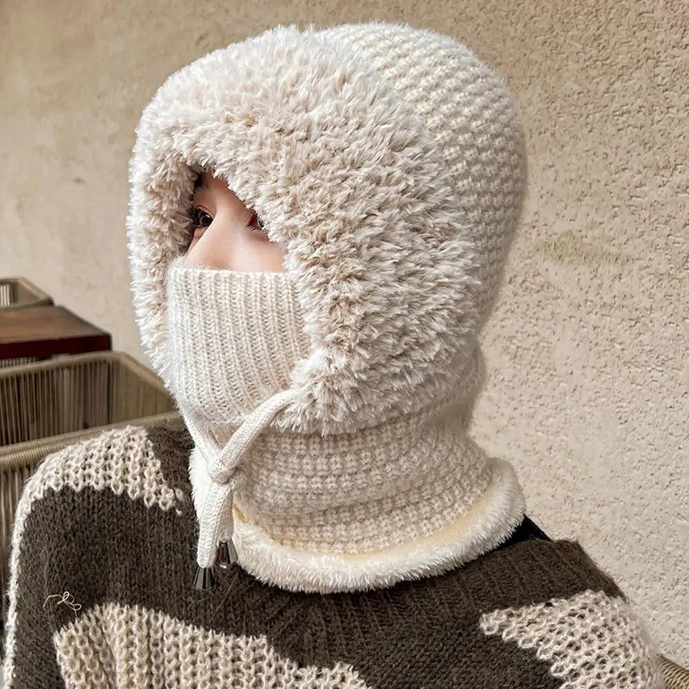 Women’s Fleece-Lined Thermal Knit 3-in-1 Hood