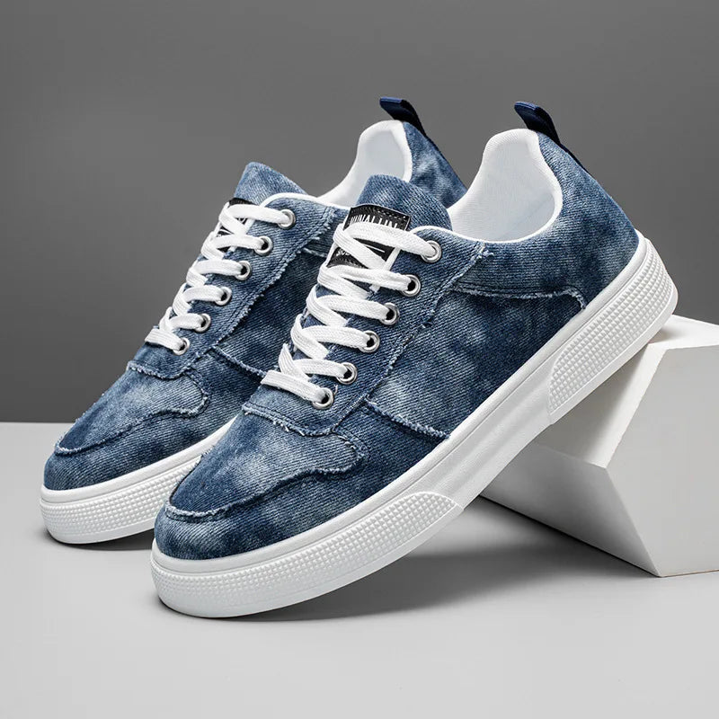 Smokewash Denim Trainers