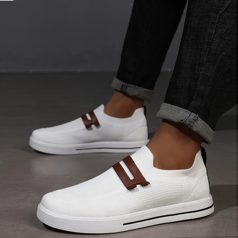 Mesh Slip-On Sneakers For Men